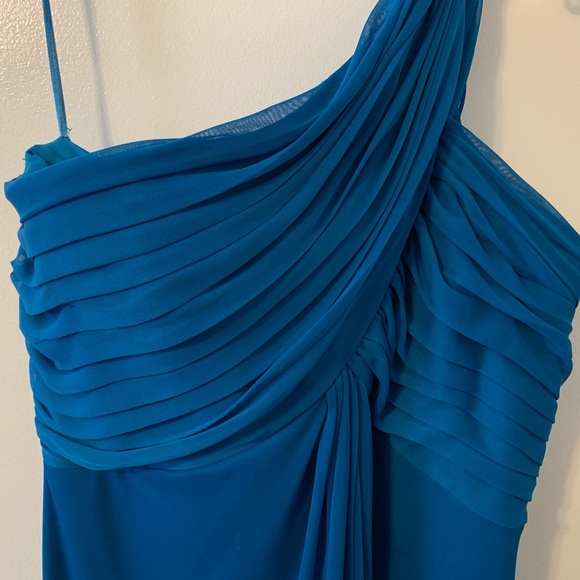Alex Evenings One Shoulder Empire Gown - Picture 5 of 8